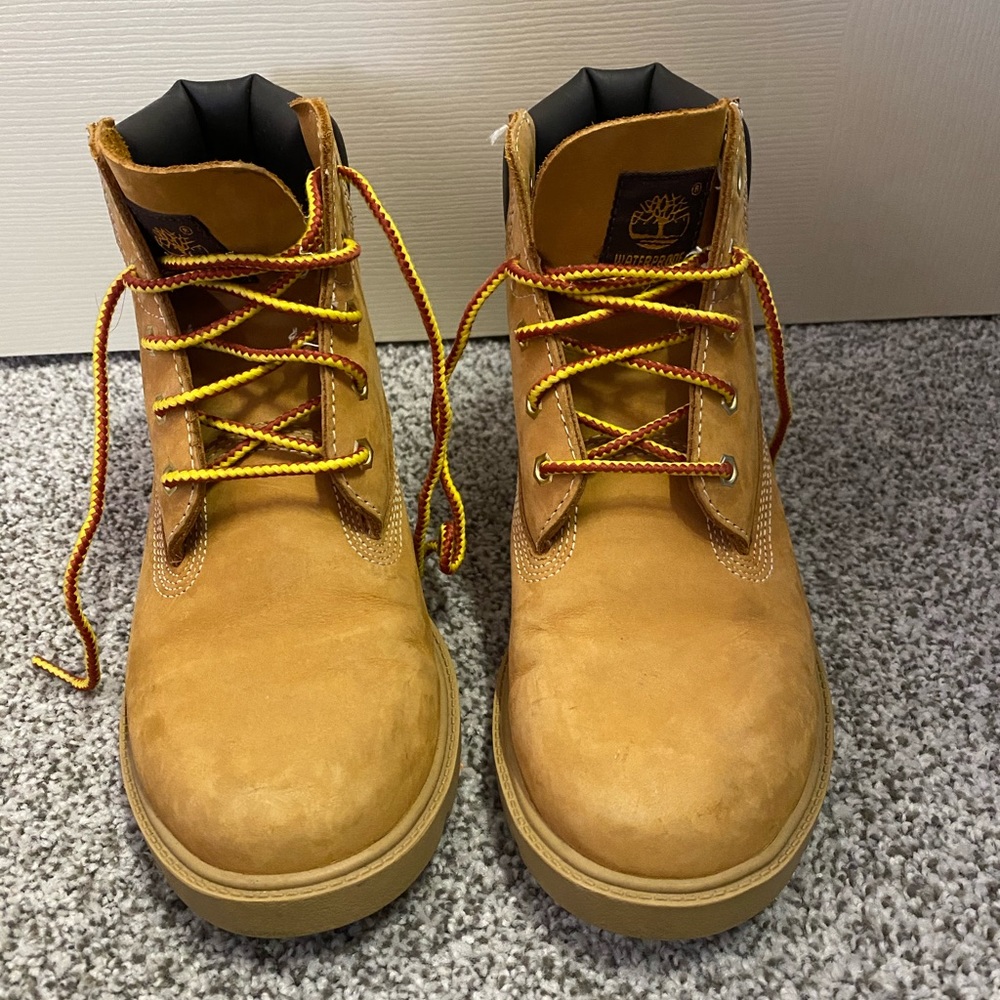 Slightly worn Kids Timberland Boots